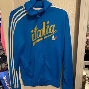 Italia Adidas Zip Up